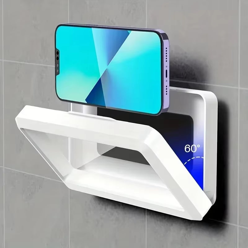 Transform Your Shower Experience with the Fixed Waterproof and Anti-Fog Mobile Phone Case - Perfect for Hands-Free Use!